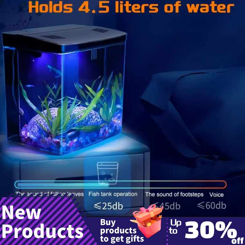Marine Aquarium With Sump - Fish Tank Living Room Small Mini
