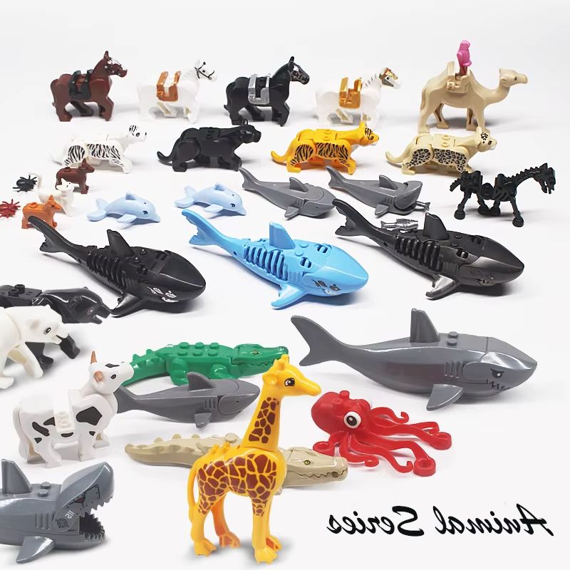 MOC 2025 New 1PCS Printed Zoo  - огляд і ціна Marine Zoo
