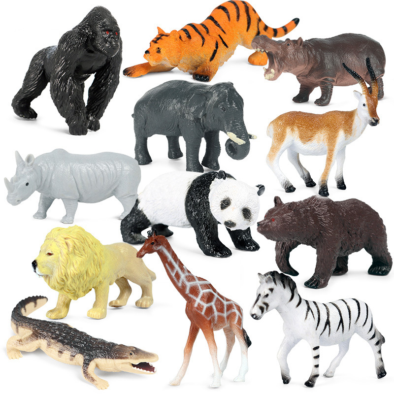 12Pcs Mini Wild Jungle Zoo Mar - огляд і ціна Marine Zoo