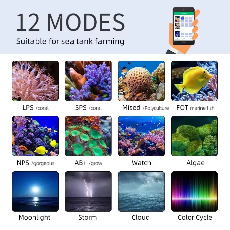 WEEK AQUA Z400 120W Aquarium M - огляд і ціна Aquarium Blue Marine