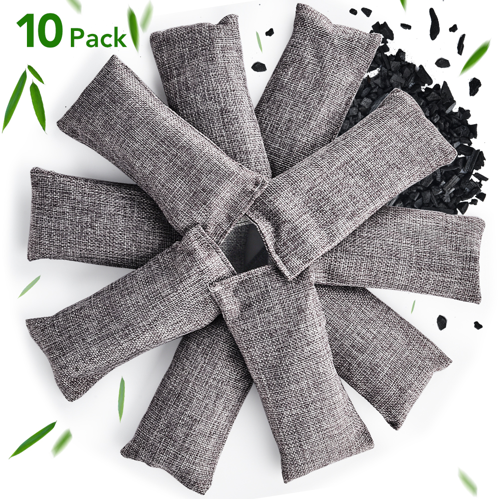 10pcs Natural Bamboo Charcoal  - огляд і ціна Activated Carbon Bag