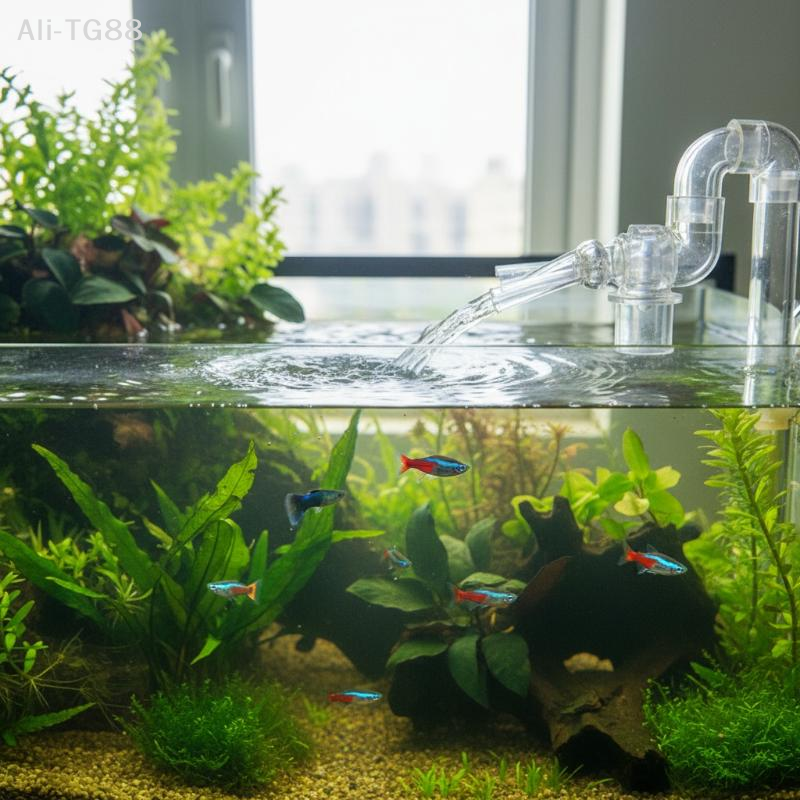 Adjustable Acrylic Fish Tank D - огляд і ціна Marine Aquarium Return Pump