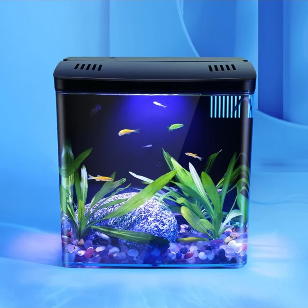 Fish Tank Living Room Small Mi - огляд і ціна Marine Aquarium With Sump