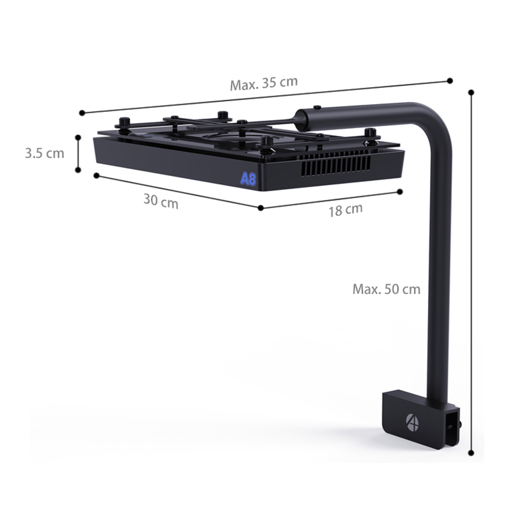 A8se A8pro 240W WiFi Applicati - огляд і ціна Aquarium Blue Marine