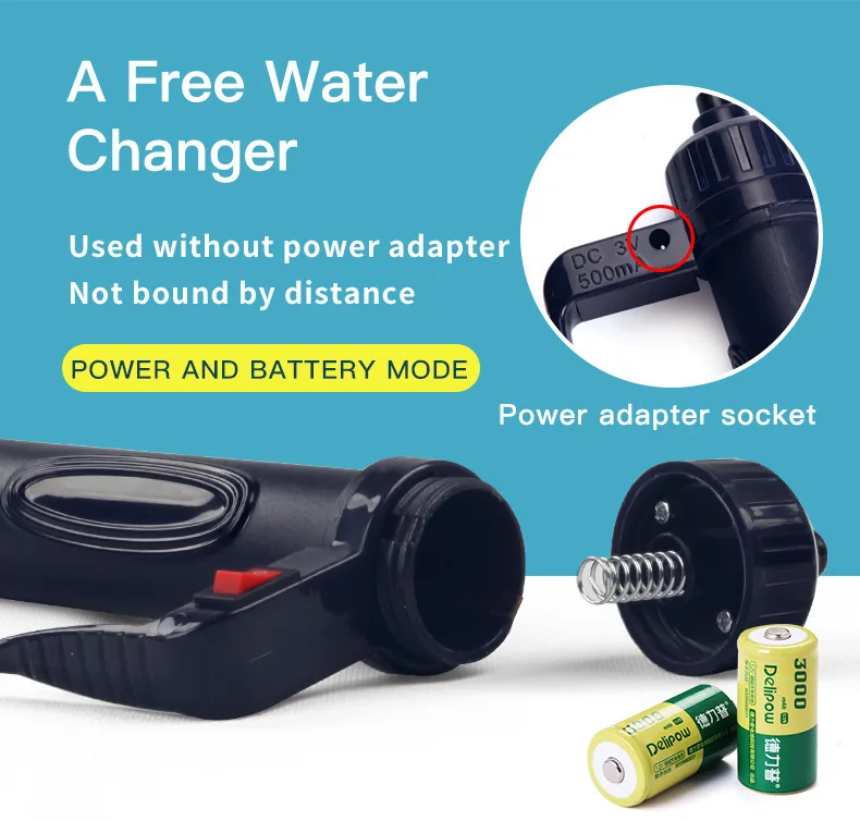 Electric Water Changer Vacuum  - огляд і ціна Marine Aquarium With Sump