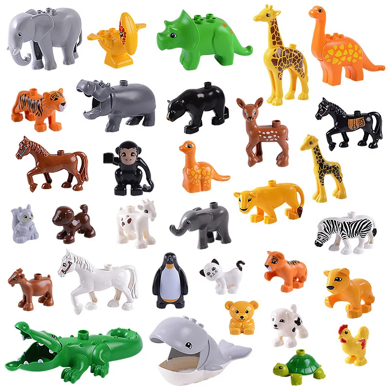 Large  Building Blocks Zoo Ani - огляд і ціна Marine Zoo